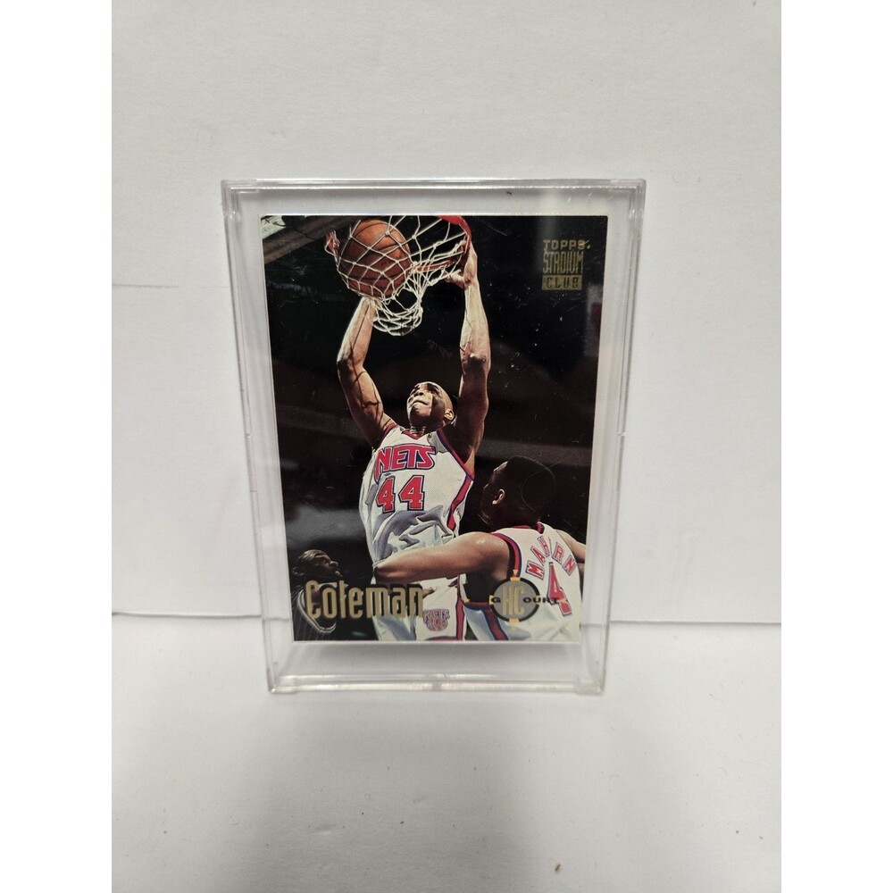 Derrick Coleman 1993-94 Topps Stadium Club #170 New Jersey Nets